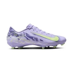 Nike All Gender ZM Vapor 16 Academy FG/MG Soccer Shoe - Purple Agate/Barely Volt - Regular (D)