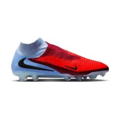 Nike Phantom 360 Elite DF FG Soccer Cleat - Royal Tint/Bright Crimson/Black - Regular (D)