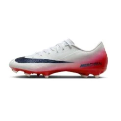 Nike ZM Vapor 16 Academy LV8 FG/MG Soccer Cleat - University Red/Dark Obsidian - Regular (D) -Gazelle Sports AURORA HJ7332 600 PHSLH000 2000