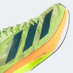 ADIDAS Unisex ADIZERO Adios Pro 2 - Pulse Lime/Real Teal/Flash Orange-Regular (D) -Gazelle Sports Adizero Adios Pro 2.0 Shoes Green GX3124 41 detail