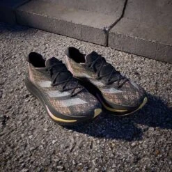 ADIDAS Men's Adizero Prime X 2 Strung Running Shoe - Core Black/Zeromt/Spark - Regular (D) -Gazelle Sports Adizero Prime X 2.0 STRUNG Running Shoes Black ID0267 HM5