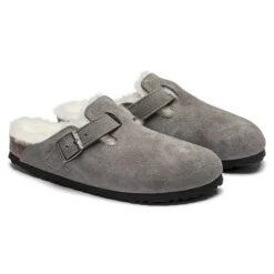 Birkenstock Boston Shearling - Stone - Regular/Wide -Gazelle Sports BostonShearling Stone 2 ca6cd54e 7ba8 4f29 bef1 8e327bcac23b