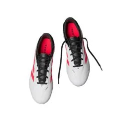 ADIDAS Men's Copa Pure III League FG Soccer Cleat - Cloud White/Lucid Red/Core Black - Regular (D) -Gazelle Sports Copa Pure 3 League Firm Multi Ground Cleats White ID9049 HM5