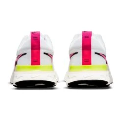 Nike Men's React Infinity Run FlyKnit 2 - White/Black/Sail/Pink Blast - Regular (D) -Gazelle Sports DJ5395 100 PHCBH000 2000 d660f85d 4c21 4016 b800 f9417a703f28