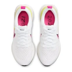 Nike Men's React Infinity Run FlyKnit 2 - White/Black/Sail/Pink Blast - Regular (D) -Gazelle Sports DJ5395 100 PHCTH001 2000 ddbde83c 8aba 414a 8259 8b018b3f512d