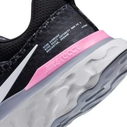 Nike Men's React Infinity 3 Running Shoe - Black/Football Grey/Ashen Slate- Regular (D) -Gazelle Sports DZ3014 001 PHSYD002