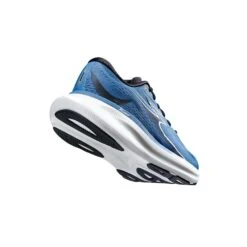 Men's Eleos Running Shoe - Denim/White - Regular (D) -Gazelle Sports Eleos Blue 6