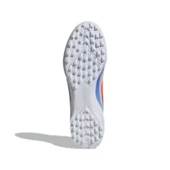 ADIDAS F50 League TF Soccer Shoe - Cloud White / Solar Red / Lucid Blue - Regular (D) 14 ADIDAS F50 League TF Soccer Shoe - Cloud White / Solar Red / Lucid Blue - Regular (D) -Gazelle Sports F50 League Turf Soccer Shoes White IF1343 03 standard