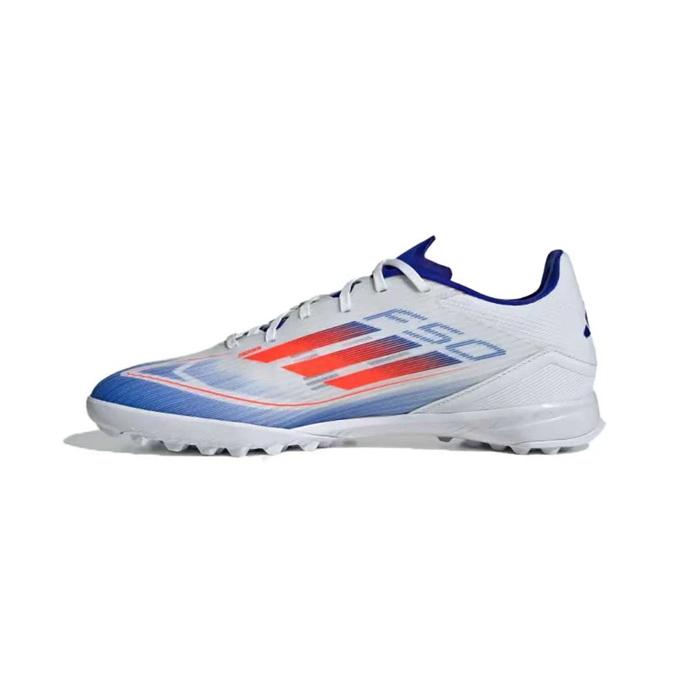 ADIDAS F50 League TF Soccer Shoe - Cloud White / Solar Red / Lucid Blue - Regular (D) 5 ADIDAS F50 League TF Soccer Shoe - Cloud White / Solar Red / Lucid Blue - Regular (D) - Image 3