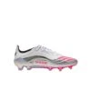ADIDAS Men's F50 Messi Elite FG Soccer Cleat - Cloud White/Lucid Red/Silver Metallic - Regular (D) -Gazelle Sports F50 Messi Elite Firm Ground Cleats White JP5593 HM4
