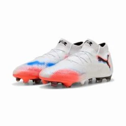 Men's Future 8 Match FG/AG Soccer Cleat - Puma White/Puma Black/Glowing Red - Regular (D) 9 Men's Future 8 Match FG/AG Soccer Cleat - Puma White/Puma Black/Glowing Red - Regular (D) -Gazelle Sports FUTURE 8 ULTIMATE FG Unisex 1