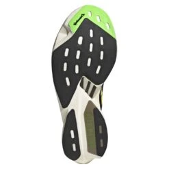 ADIDAS Unisex AdiZERO Adios Pro 3 Running Shoe - Core Black/Beam Yellow/Solar Green - Regular (D) -Gazelle Sports GX6251 02 1