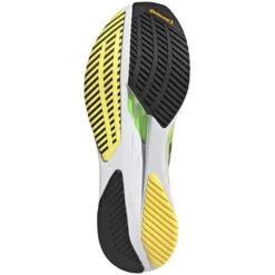 ADIDAS Men's AdiZERO Boston 11 Running Shoe- Solar Yellow/Night Met- Regular (D) -Gazelle Sports GX6650 02