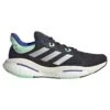 ADIDAS Men's Solar Glide 6 Running Shoe - Carbon/Silver Met/Pulse Mint - Regular (D) -Gazelle Sports HP7609