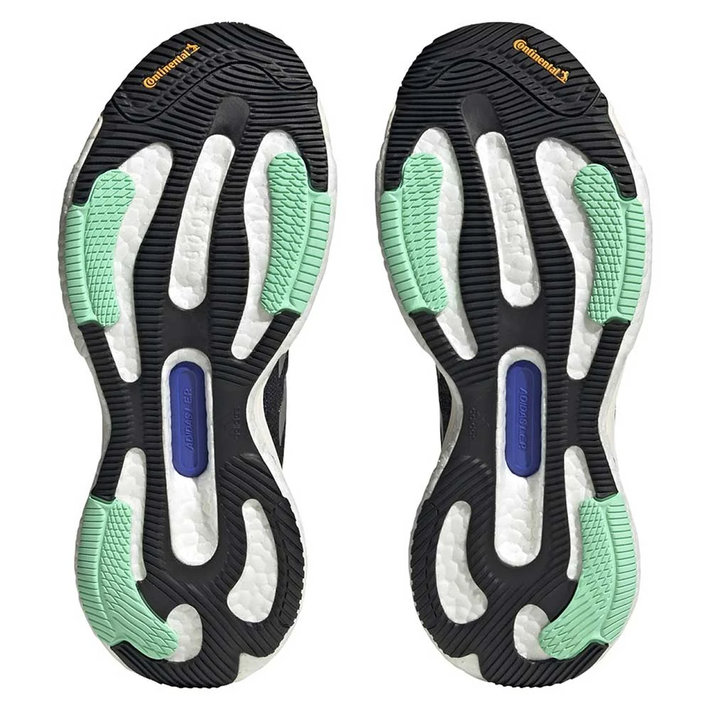 ADIDAS Men's Solar Glide 6 Running Shoe - Carbon/Silver Met/Pulse Mint - Regular (D) 7 ADIDAS Men's Solar Glide 6 Running Shoe - Carbon/Silver Met/Pulse Mint - Regular (D) - Image 5