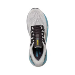 BROOKS Men's Glycerin 21 Running Shoe - Coconut/Forged Iron/Yellow - Regular (D) 9 BROOKS Men's Glycerin 21 Running Shoe - Coconut/Forged Iron/Yellow - Regular (D) -Gazelle Sports IMG 9017