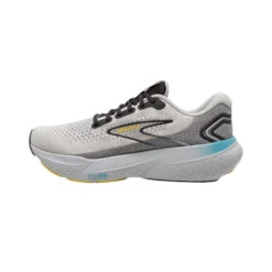 BROOKS Men's Glycerin 21 Running Shoe - Coconut/Forged Iron/Yellow - Regular (D) 8 BROOKS Men's Glycerin 21 Running Shoe - Coconut/Forged Iron/Yellow - Regular (D) -Gazelle Sports IMG 9018