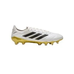 ADIDAS All Gender Copa Pure III ELITE FG Soccer Shoe - Zero Metallic/Core Black/Gold Metallic - Regular (D)