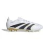 ADIDAS Predator League FG/MG Soccer Cleat - Cloud White/Core Black/Gold Metallic - Regular (D) -Gazelle Sports JI1116 01 00 standard hover