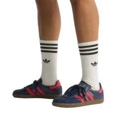 ADIDAS Men's Samba AFC Indoor Soccer Shoe- Night Indigo/Pure Ruby/Gum 5 - Regular (D) -Gazelle Sports JQ4037 HM3 hover