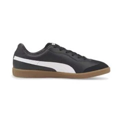 Men's King 21 IT Indoor Soccer Shoe - Puma Black/Puma White/Gum - Regular (D)