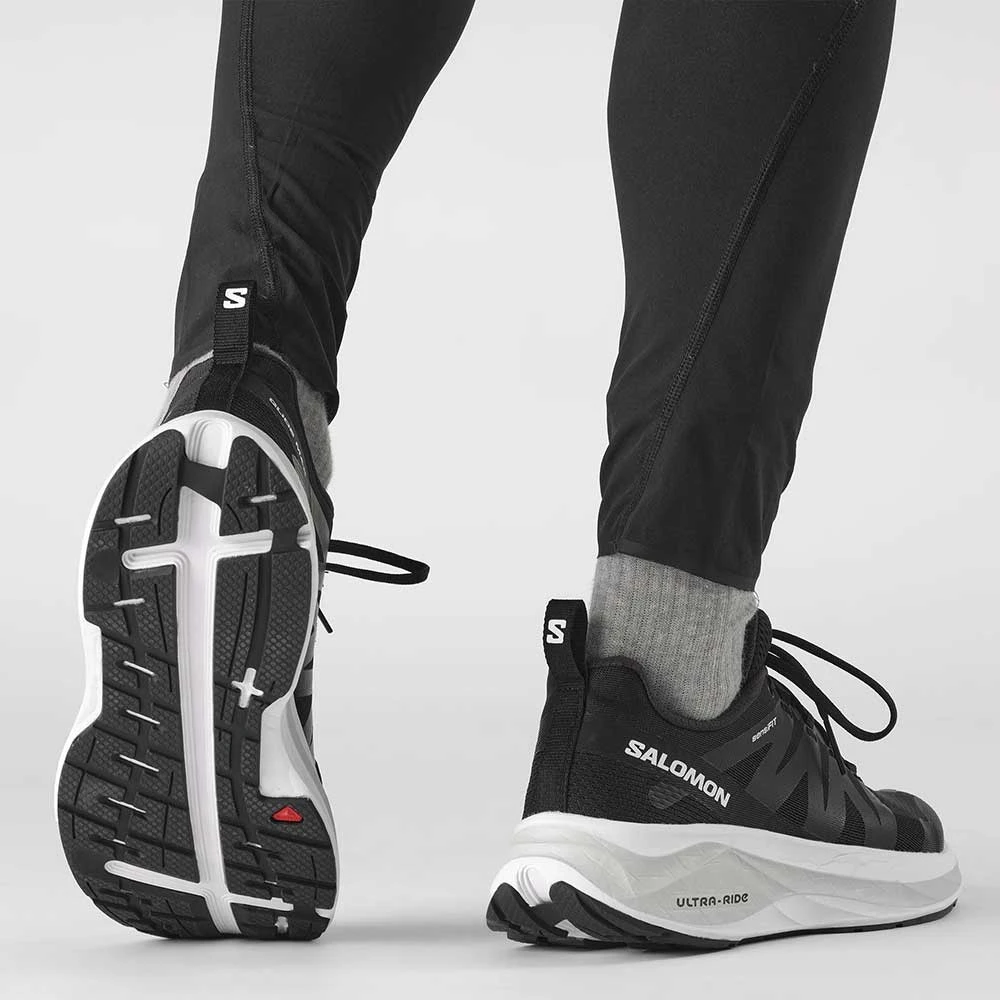 Salomon Men's Glide Max Running Shoe- Lunar Rock/Black/Tanager Turquoise- Regular (D) 8 Salomon Men's Glide Max Running Shoe- Lunar Rock/Black/Tanager Turquoise- Regular (D) - Image 6