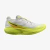 Salomon Men's Phantasm 2 Running Shoe - White/Safety Yellow/Metal - Regular (D) -Gazelle Sports L47383000 a569ea6bb8329f801b6f654a7c6d866f