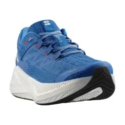 Salomon Men's Aero Glide 3 Running Shoe - French Blue/White/Cherry Tomato - Regular (D) 9 Salomon Men's Aero Glide 3 Running Shoe - French Blue/White/Cherry Tomato - Regular (D) -Gazelle Sports L47810500 af58c5a85eaaad1c47e9b60f3e15deda