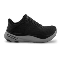 Topo Athletic Men's Aura Running Shoe - Black/Charcoal - Regular (D)