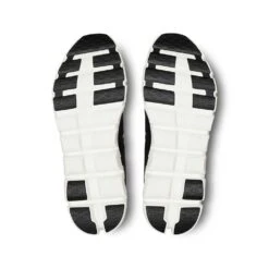 On Running Men's Cloudflow 4 Running Shoe - Black/White - Regular (D) -Gazelle Sports Medium PNG 3MD30100299 cloudflow 4 fw23 black white m g3