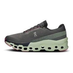 On Running Men's Cloudmonster 2 Running Shoe - Asphalt/Lima - Regular (D) -Gazelle Sports Medium PNG 3ME10122541 cloudmonster 2 fw24 asphalt lima m g4