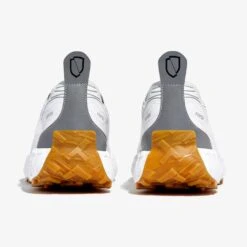 Men's 001 Running Shoe - White/Gum - Regular (D) -Gazelle Sports NORDASTUDIO5085 32729899 4fa6 4665 823d 38c4d7b4672a