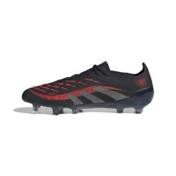ADIDAS Men's Predator Elite FG Soccer Cleat - Core Black/Grey Four/Lucid Red - Regular (D) -Gazelle Sports Predator Elite Firm Ground Cleats Black ID3878 06 standard
