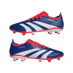 ADIDAS Men's Predator League FG Soccer Cleats - Lucid Blue/Cloud White/Solar Red - Regular (D) 16 ADIDAS Men's Predator League FG Soccer Cleats - Lucid Blue/Cloud White/Solar Red - Regular (D) -Gazelle Sports Predator League Firm Ground Soccer Cleats Blue IF6348 09 standard