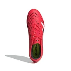 ADIDAS Men's Predator Pro FG Soccer Cleat - Lucid Red/Cloud White/Black - Regular (D) 16 ADIDAS Men's Predator Pro FG Soccer Cleat - Lucid Red/Cloud White/Black - Regular (D) -Gazelle Sports Predator Pro Firm Ground Cleats Red ID3856 02 standard