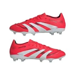 ADIDAS Men's Predator Pro FG Soccer Cleat - Lucid Red/Cloud White/Black - Regular (D) 14 ADIDAS Men's Predator Pro FG Soccer Cleat - Lucid Red/Cloud White/Black - Regular (D) -Gazelle Sports Predator Pro Firm Ground Cleats Red ID3856 09 standard