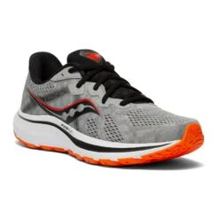 Saucony Men's Omni 20 Running Shoe - Alloy/Fire - Regular (D) -Gazelle Sports S20681 20 5