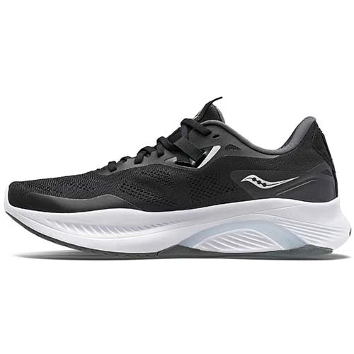 Saucony Men's Guide 15 Running Shoe - Black/White - Regular (D) 4 Saucony Men's Guide 15 Running Shoe - Black/White - Regular (D) - Image 2