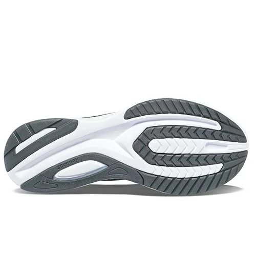 Saucony Men's Guide 15 Running Shoe - Black/White - Regular (D) 6 Saucony Men's Guide 15 Running Shoe - Black/White - Regular (D) - Image 4