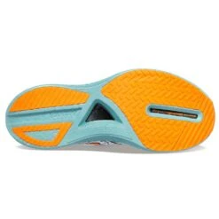 Saucony Men's Endorphin Pro 3 Racing Shoe- Fog/ViZiOrange- Regular (D) 11 Saucony Men's Endorphin Pro 3 Racing Shoe- Fog/ViZiOrange- Regular (D) -Gazelle Sports S20755 25 4