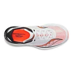 Saucony Men's Endorphin Pro 3 Racing Shoe - White/Black/Vizi- Regular (D) 9 Saucony Men's Endorphin Pro 3 Racing Shoe - White/Black/Vizi- Regular (D) -Gazelle Sports S20755 85 3