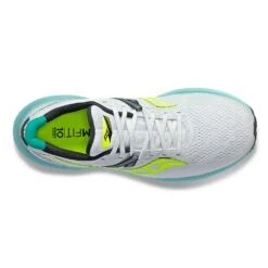 Saucony Men's Triumph 20 Running Shoe - Fog/Mineral - Regular (D) -Gazelle Sports S20759 15 3 1