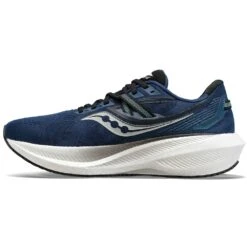 Saucony Men's Triumph 20 Running Shoe - Twilight/Rain - Regular (D) -Gazelle Sports S20759 21 2 75baf4c3 d9d4 4dad b6c7 a6224e088941