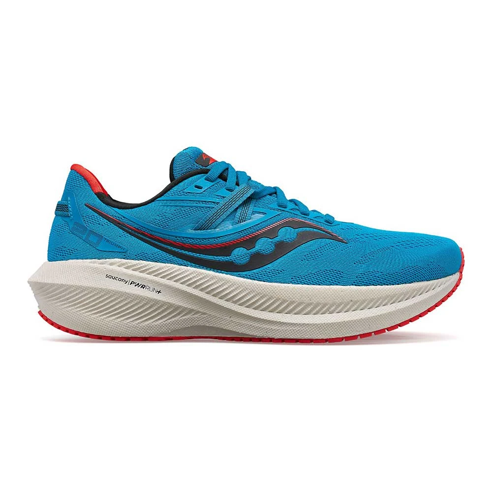Saucony Men's Triumph 20 Running Shoe- Ocean/Redrock- Regular (D) 3 Saucony Men's Triumph 20 Running Shoe- Ocean/Redrock- Regular (D)