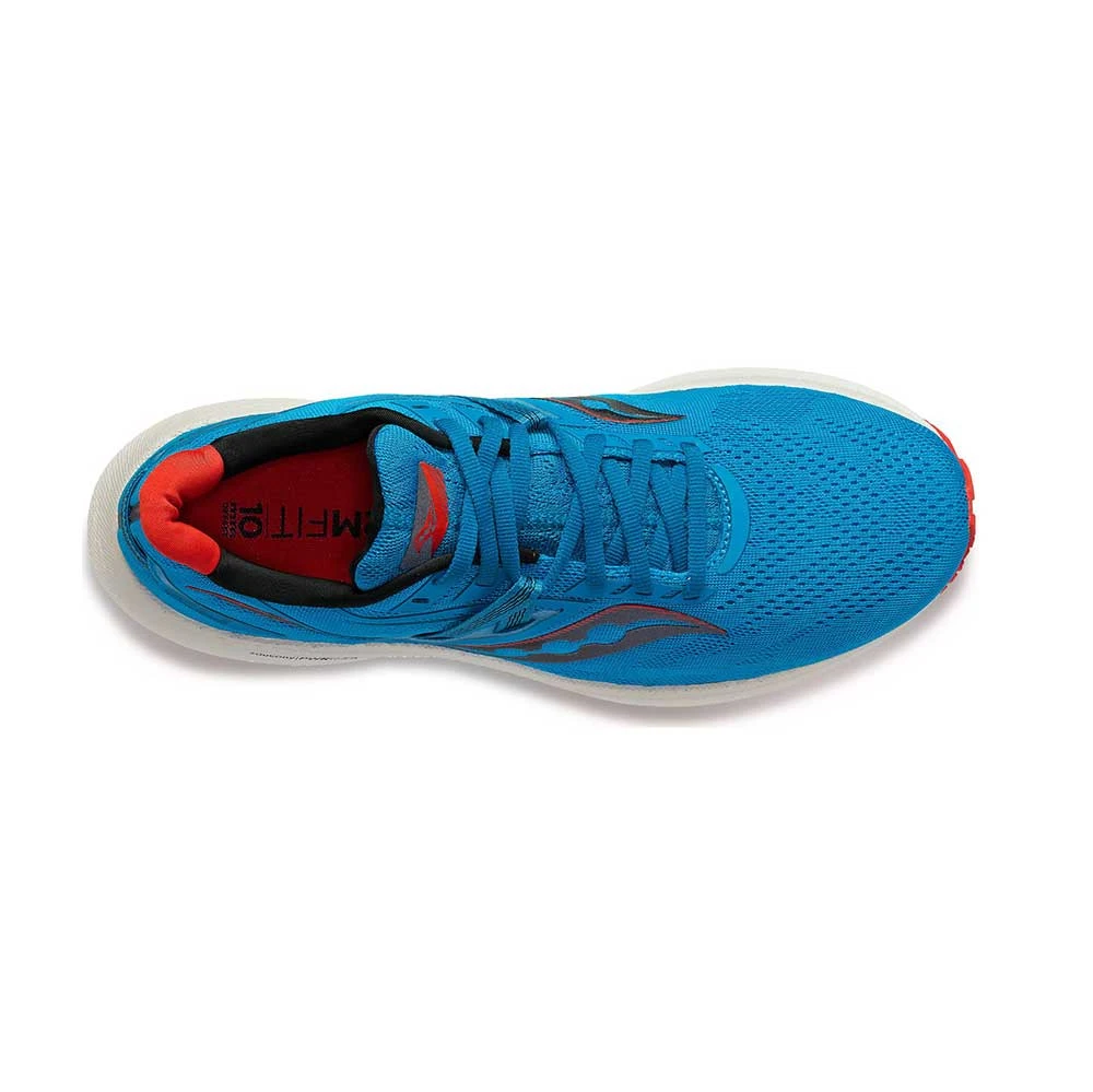 Saucony Men's Triumph 20 Running Shoe- Ocean/Redrock- Regular (D) 6 Saucony Men's Triumph 20 Running Shoe- Ocean/Redrock- Regular (D) - Image 4