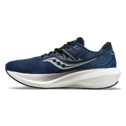 Saucony Men's Triumph 20 Running Shoe - Twilight/Rain - Wide (2E) 9 Saucony Men's Triumph 20 Running Shoe - Twilight/Rain - Wide (2E) -Gazelle Sports S20760 21 2