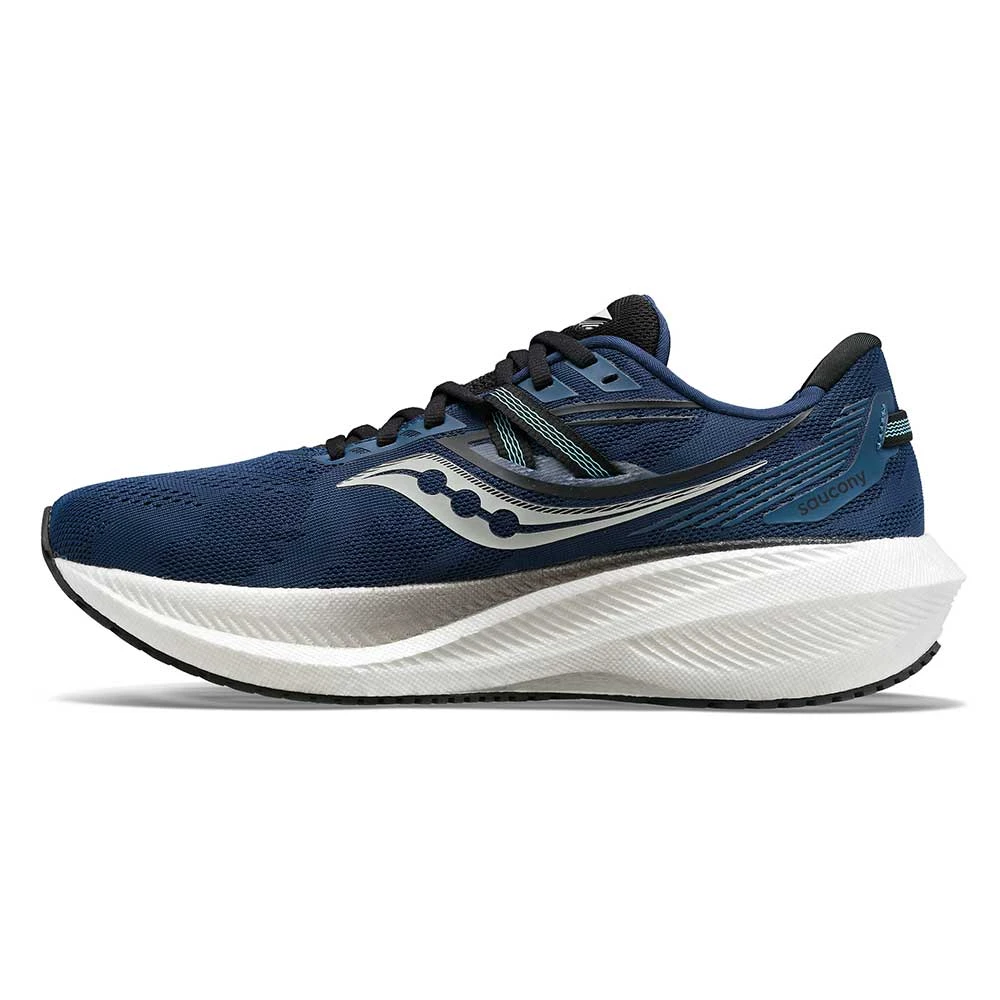 Saucony Men's Triumph 20 Running Shoe - Twilight/Rain - Wide (2E) 5 Saucony Men's Triumph 20 Running Shoe - Twilight/Rain - Wide (2E) - Image 3