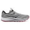 Saucony Men's Omni 21 Running Shoe- Alloy/Garnet- Regular (D) -Gazelle Sports S20762 20 1 1