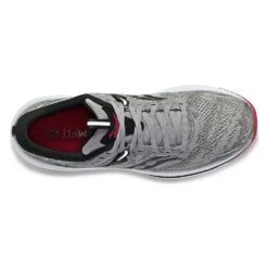 Saucony Men's Omni 21 Running Shoe - Alloy/Garnet- Wide (2E) 10 Saucony Men's Omni 21 Running Shoe - Alloy/Garnet- Wide (2E) -Gazelle Sports S20763 20 3