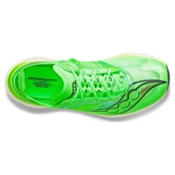 Saucony Men's Endorphin Elite Running Shoe- Slime- Regular (D) -Gazelle Sports S20768 30 3